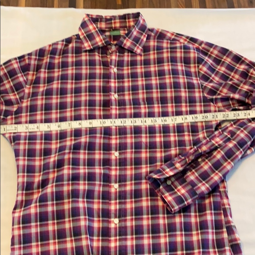 Sid Mashburn plaid button down
